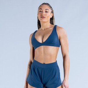 DFYNE Origin Minimal Spor Sütyeni Kadın Mavi | MKTYUG637