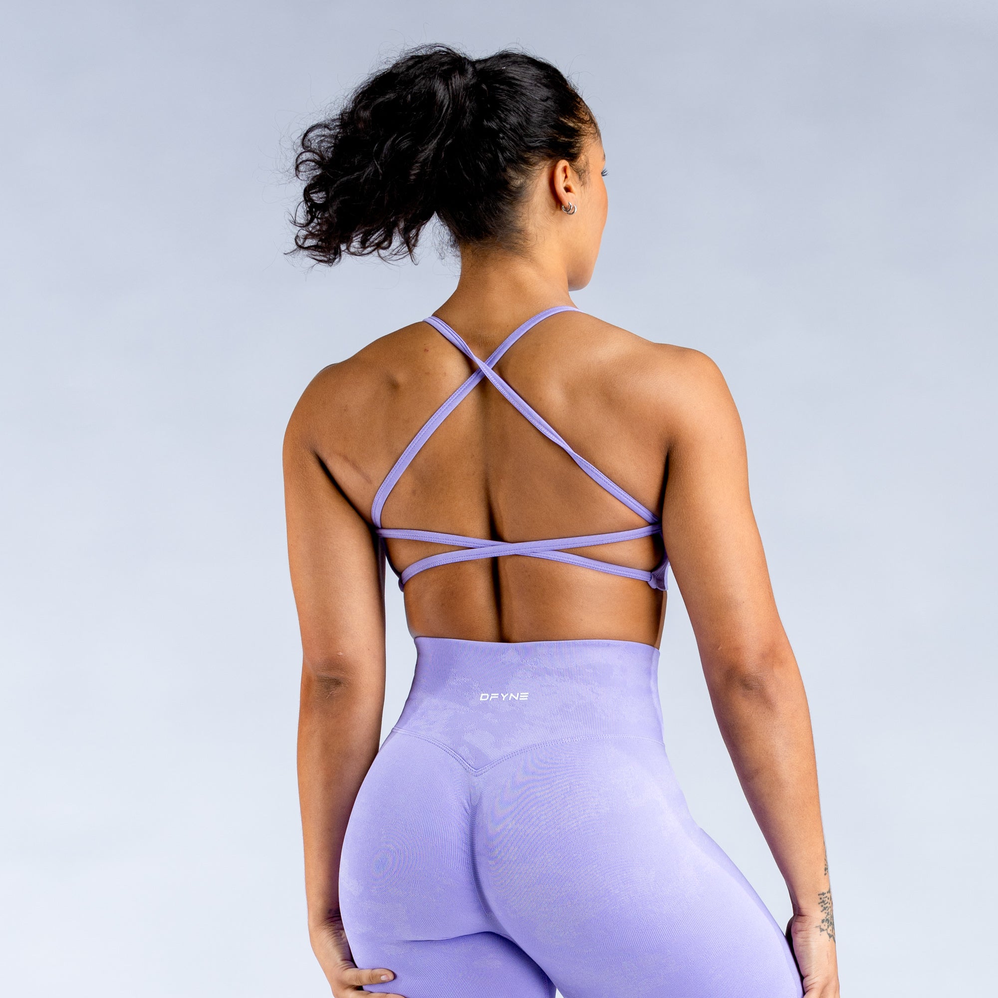 DFYNE Dynamic Mist Backless Spor Sütyeni Kadın Beyaz | MBLIEX314
