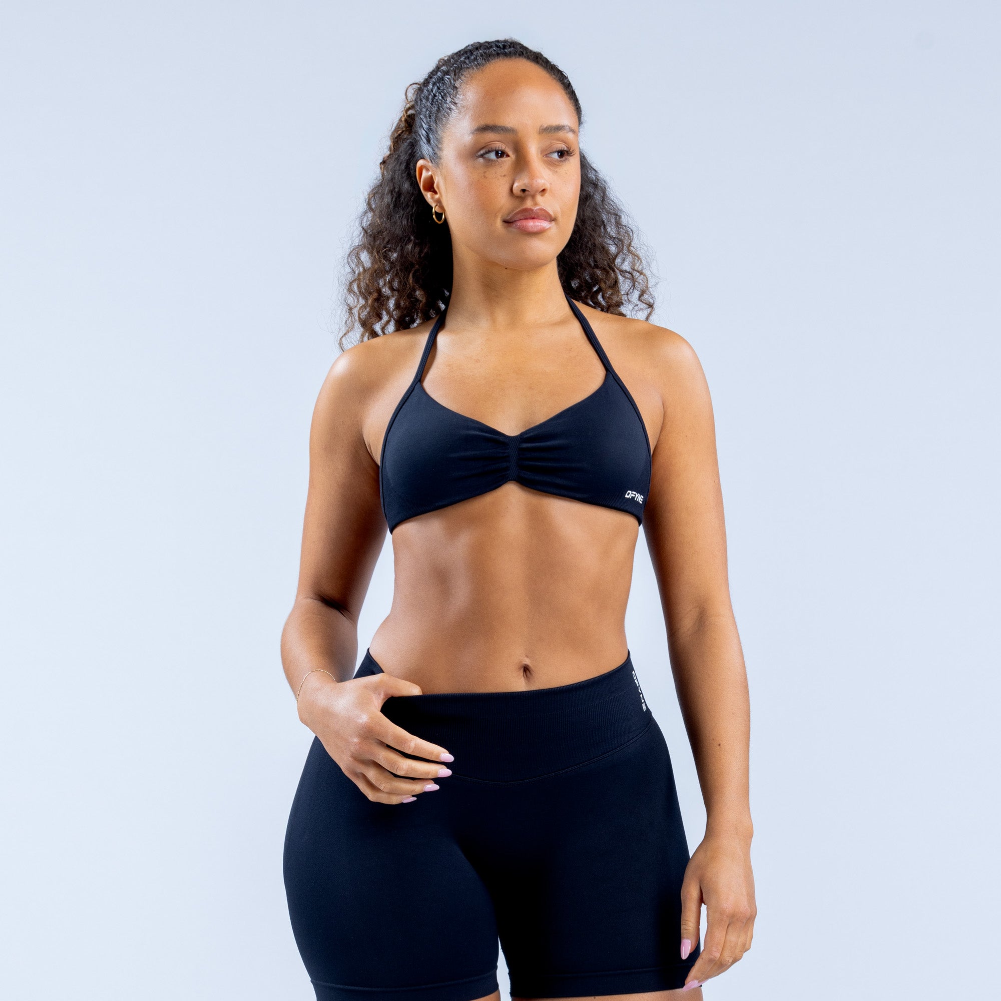 DFYNE Impact Strappy Spor Sütyeni Kadın Siyah | ETBARW168