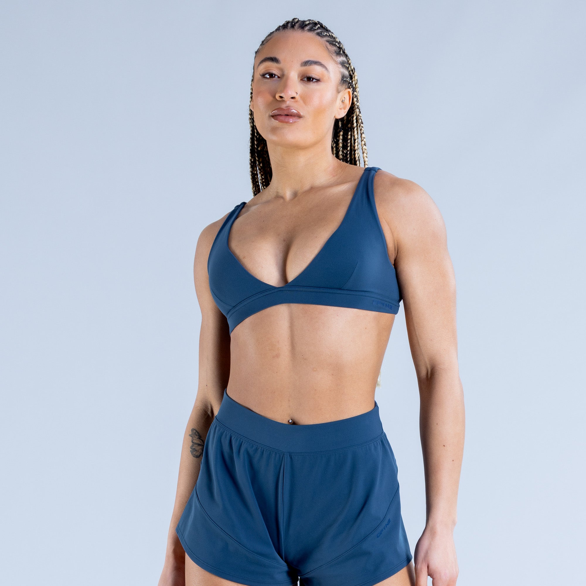 DFYNE Origin Minimal Spor Sütyeni Kadın Mavi | MKTYUG637
