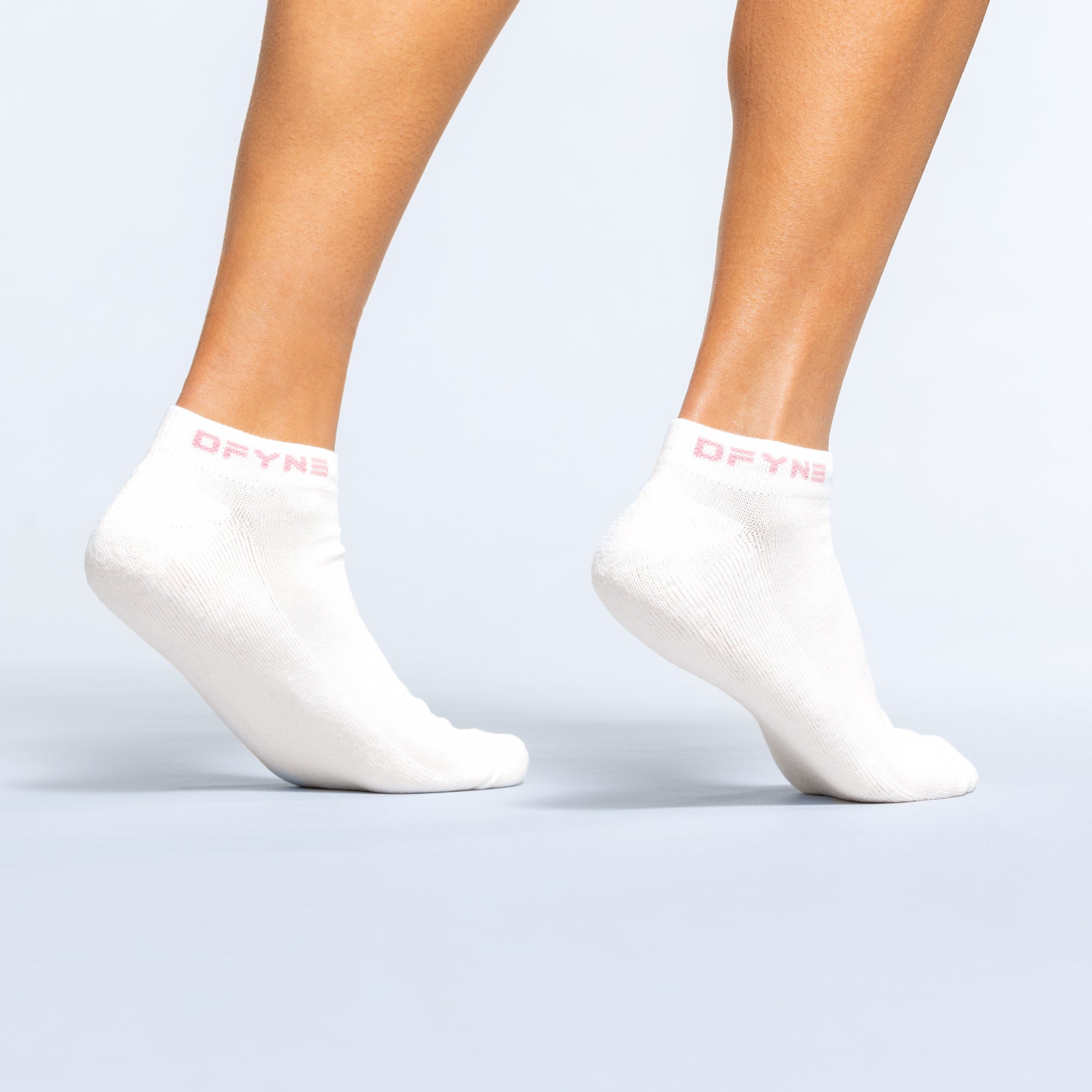 DFYNE Revive Ankle Çorap Kadın Beyaz Açık Pembe Pembe | DANTCL529