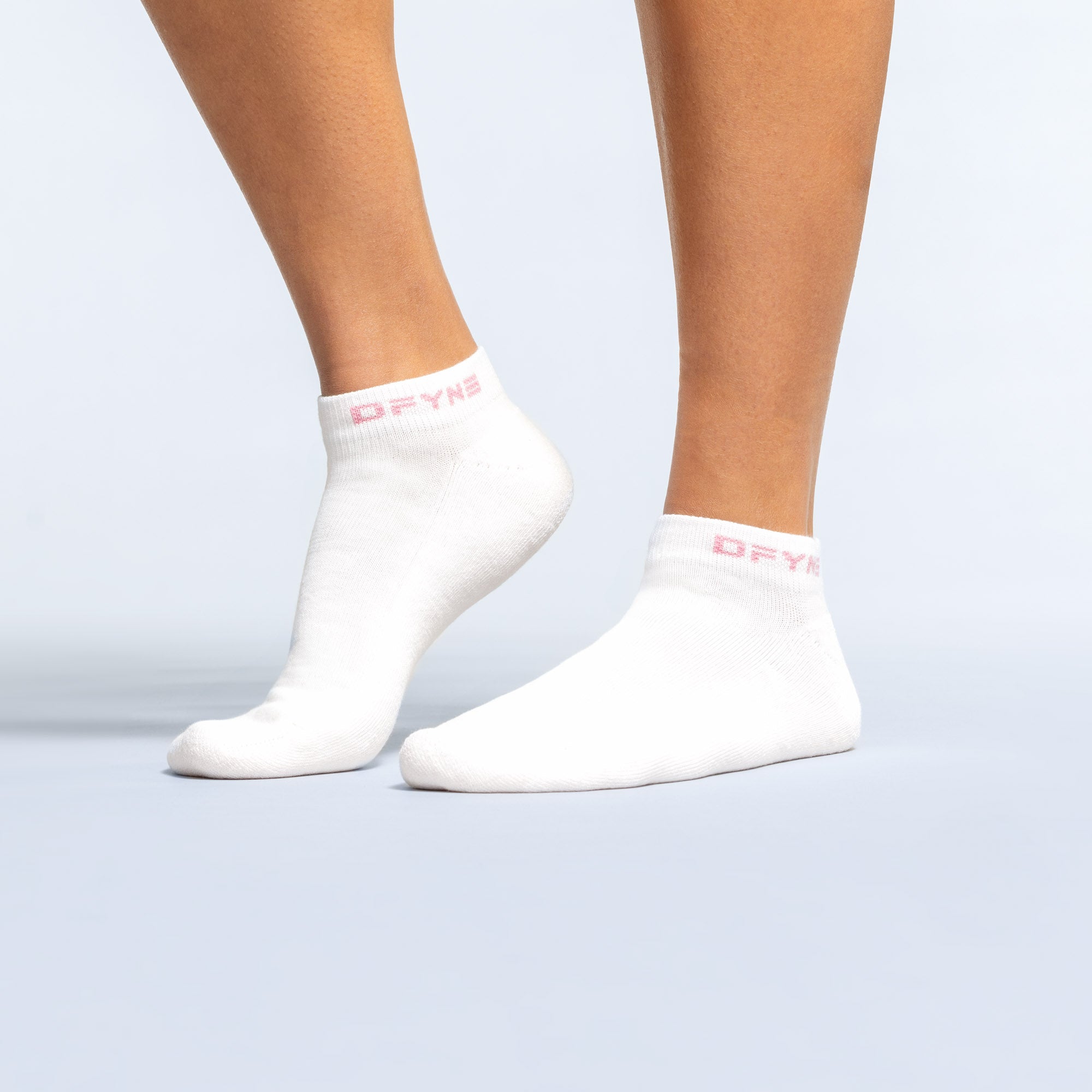 DFYNE Revive Ankle Çorap Kadın Beyaz Açık Pembe Pembe | DANTCL529