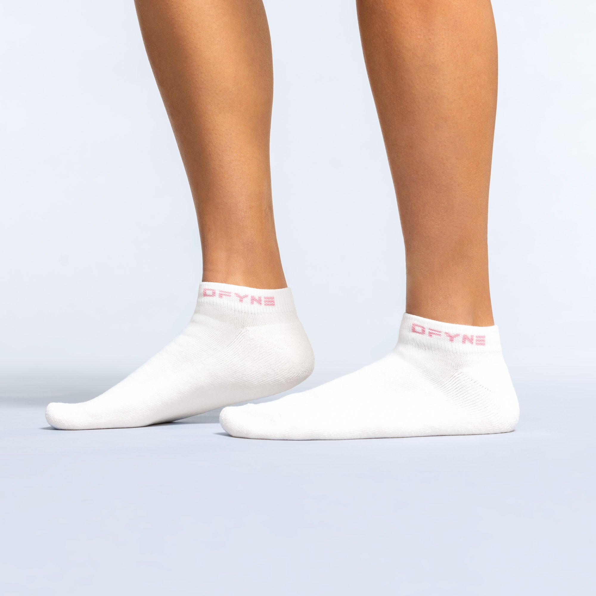 DFYNE Revive Ankle Çorap Kadın Beyaz Açık Pembe Pembe | DANTCL529